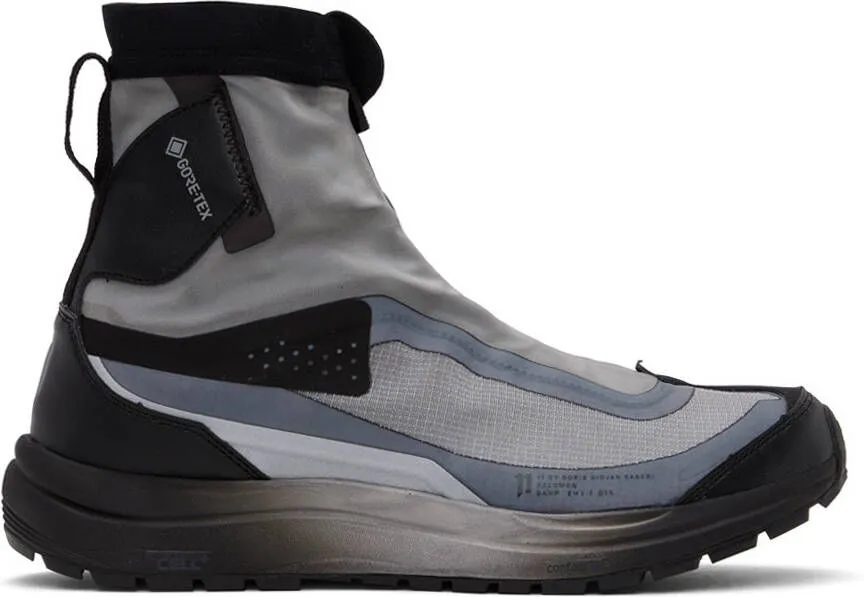 11 by Boris Bidjan Saberi Gray & Black Salomon Edition Bamba 2 GTX High Sneakers