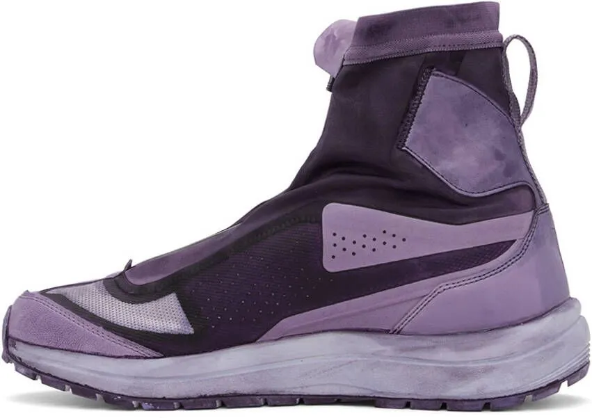 11 by Boris Bidjan Saberi Purple Salomon Edition Bamba 2 High Sneakers