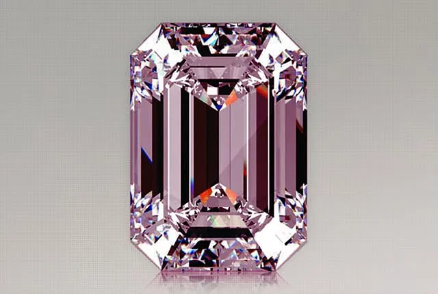 2.99 Carat Emerald Pink Lab Diamond