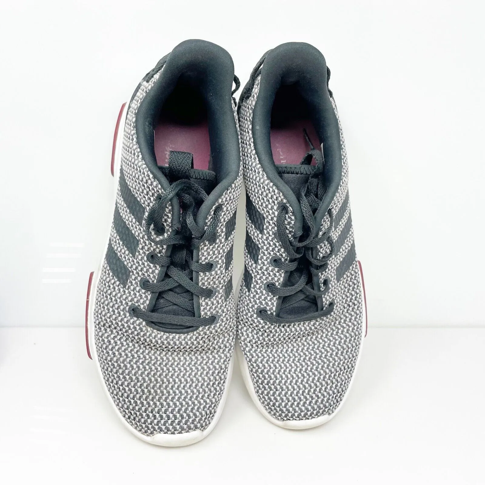 Adidas Womens Cloudfoam Racer TR B42170 Gray Running Shoes Sneakers Size 8.5