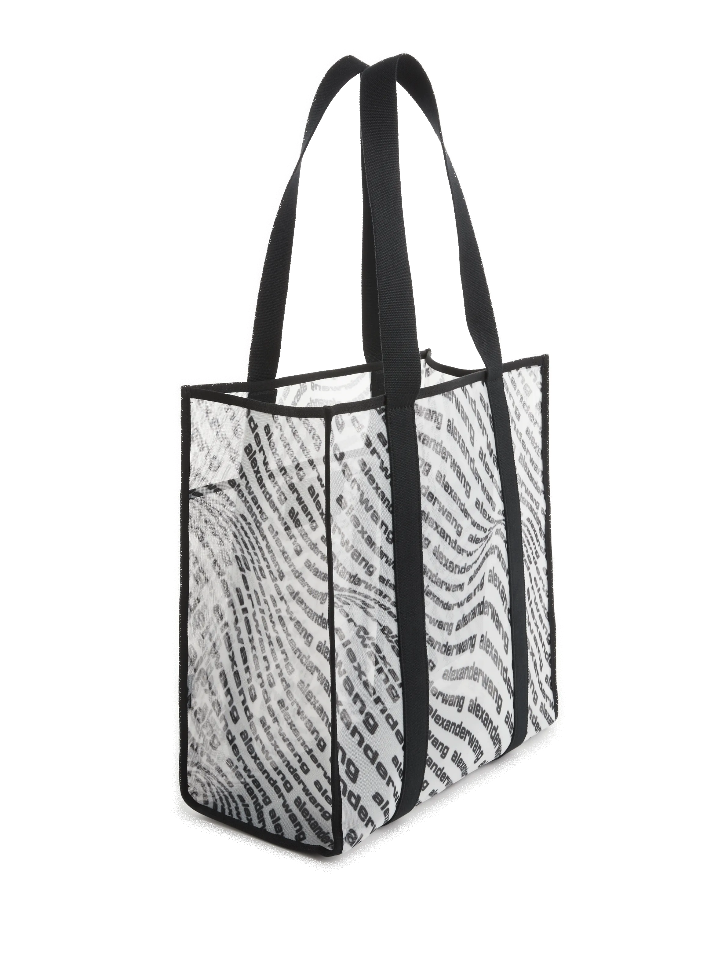 Alexander wang  Mesh tote bag with logo  - Multicolour