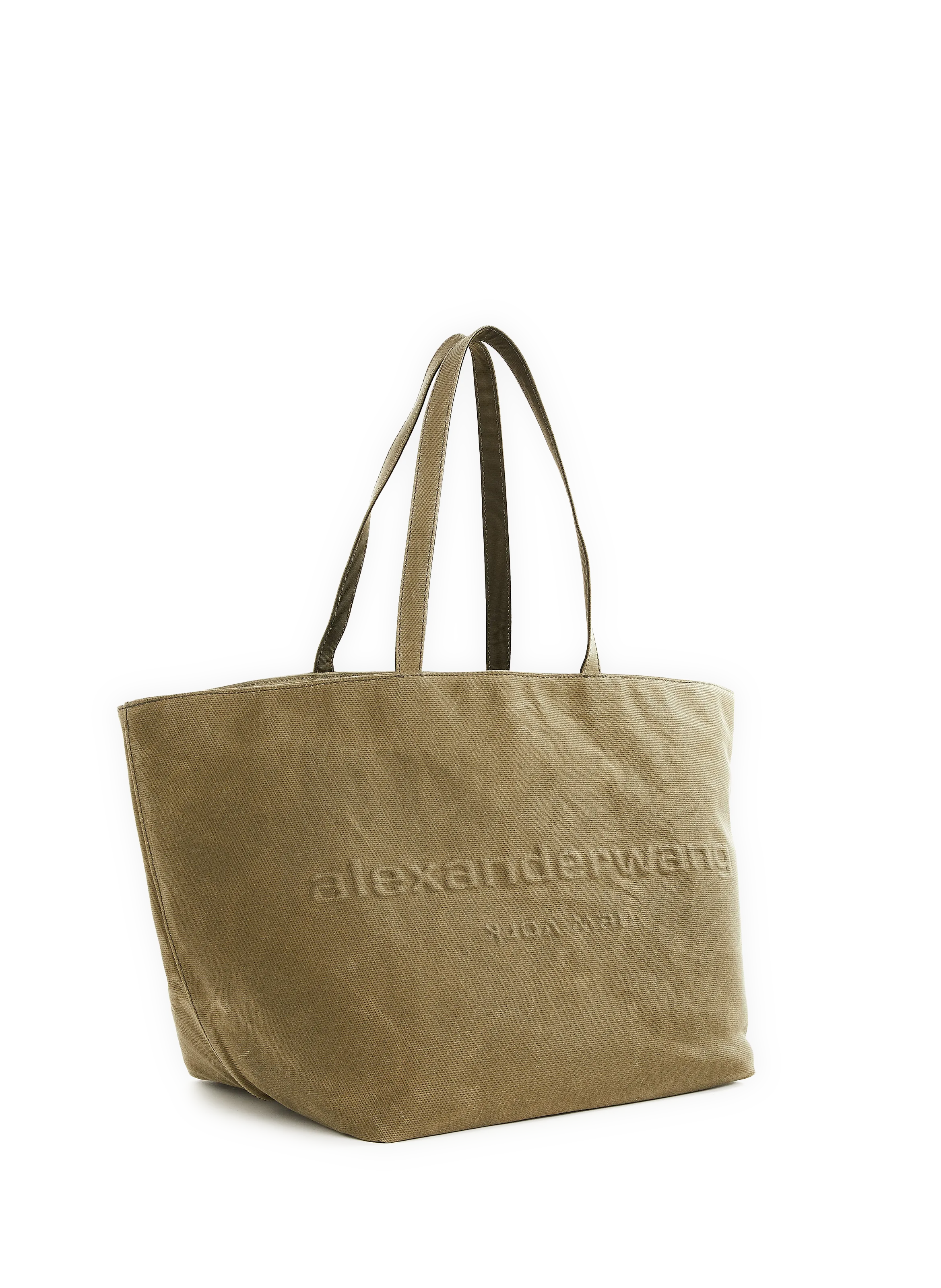 Alexander wang  Punch cotton tote bag - Green