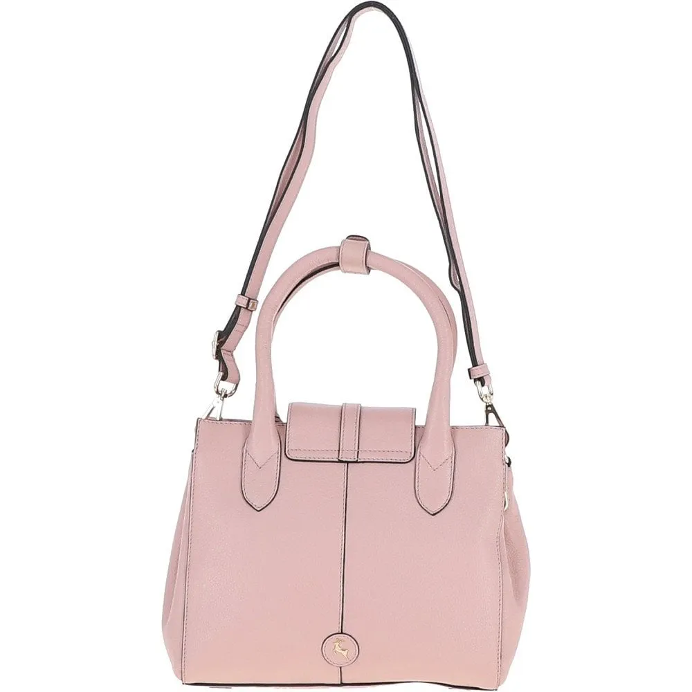 Ashwood Ladies Leather Tote Bag Peach Whip: J-12