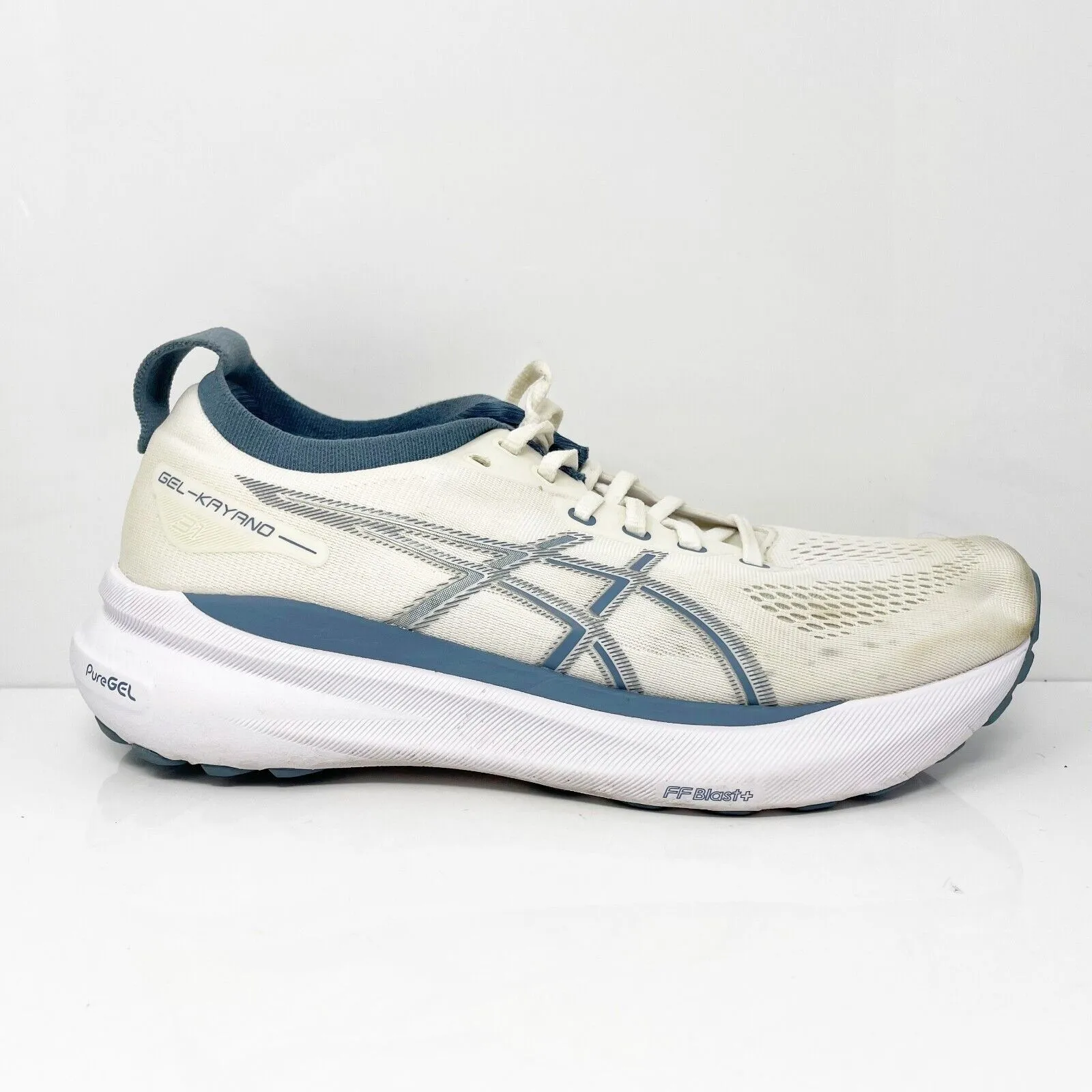 Asics Womens Gel Kayano 31 1012B790 White Running Shoes Sneakers Size 9.5