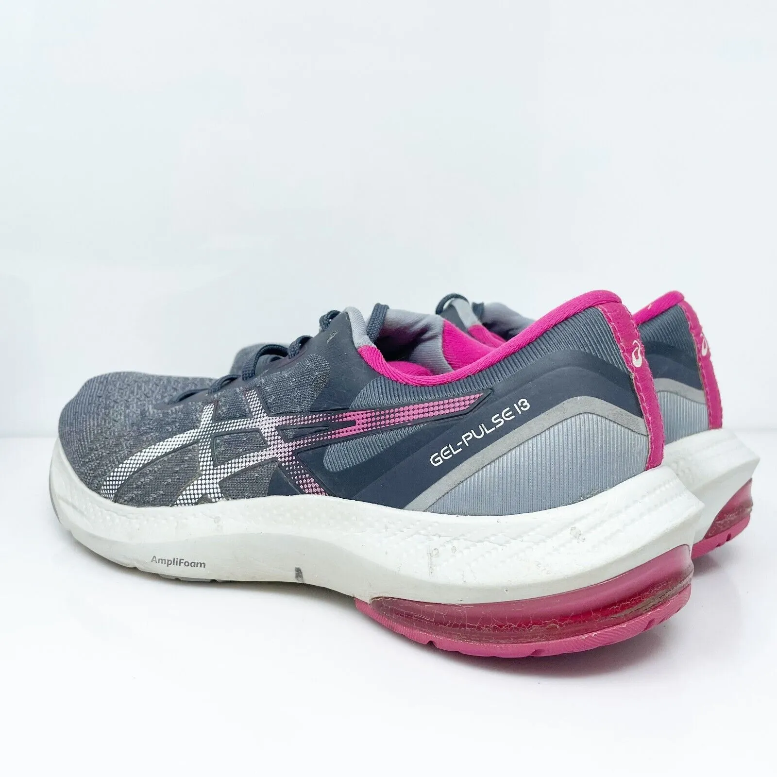 Asics Womens Gel Pulse 13 1012B035 Gray Running Shoes Sneakers Size 8.5