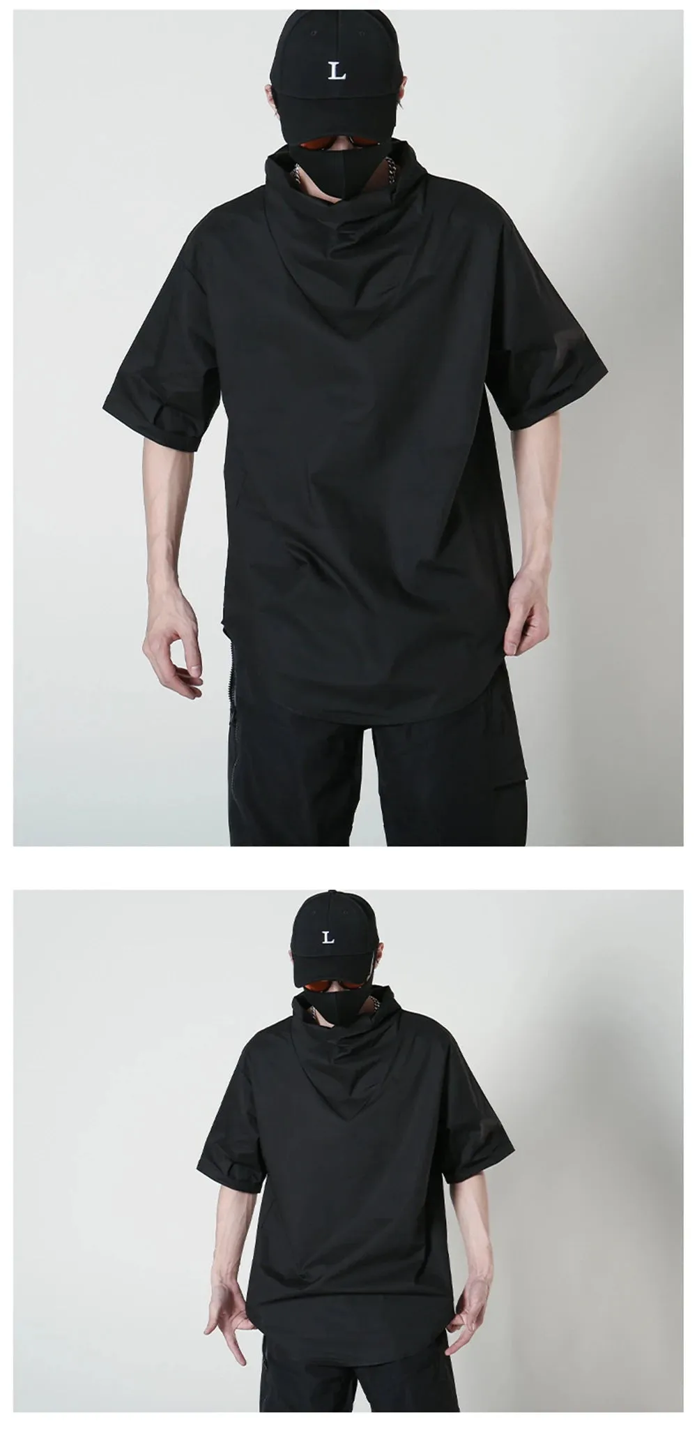 AW1 Techwear Turtleneck Shirt