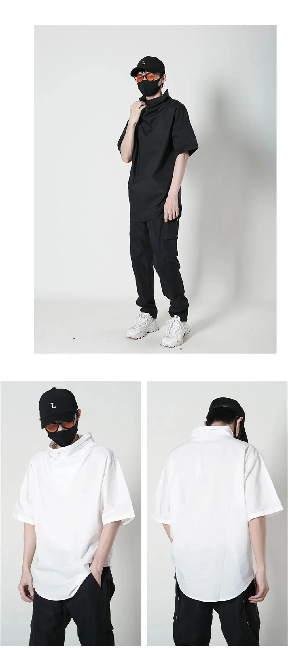 AW1 Techwear Turtleneck Shirt