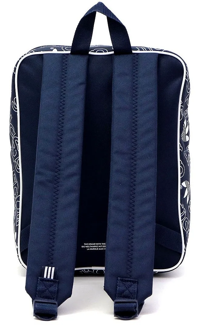 backpack adidas Originals Classic M Adicolor - Collegiate Navy/White