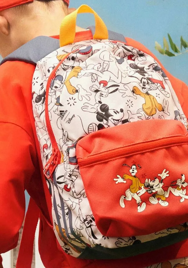 backpack adidas Performance Disney's Mickey Mouse - Off White/Preloved Ink/Bright Red - kid´s