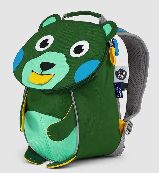 backpack Affenzahn Small Friend Creative Bear - Green - kid´s