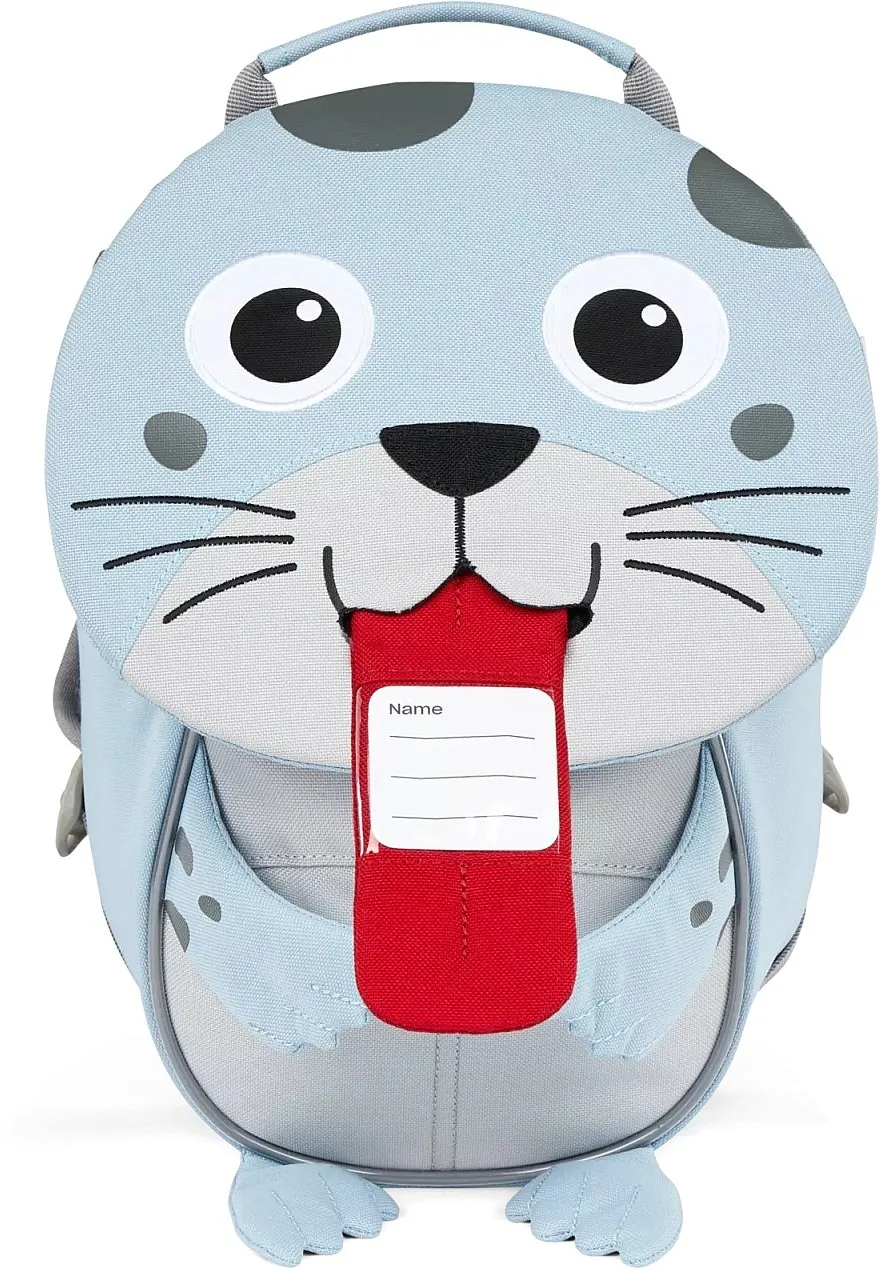 backpack Affenzahn Small Friend Seal - Light Blue - kid´s