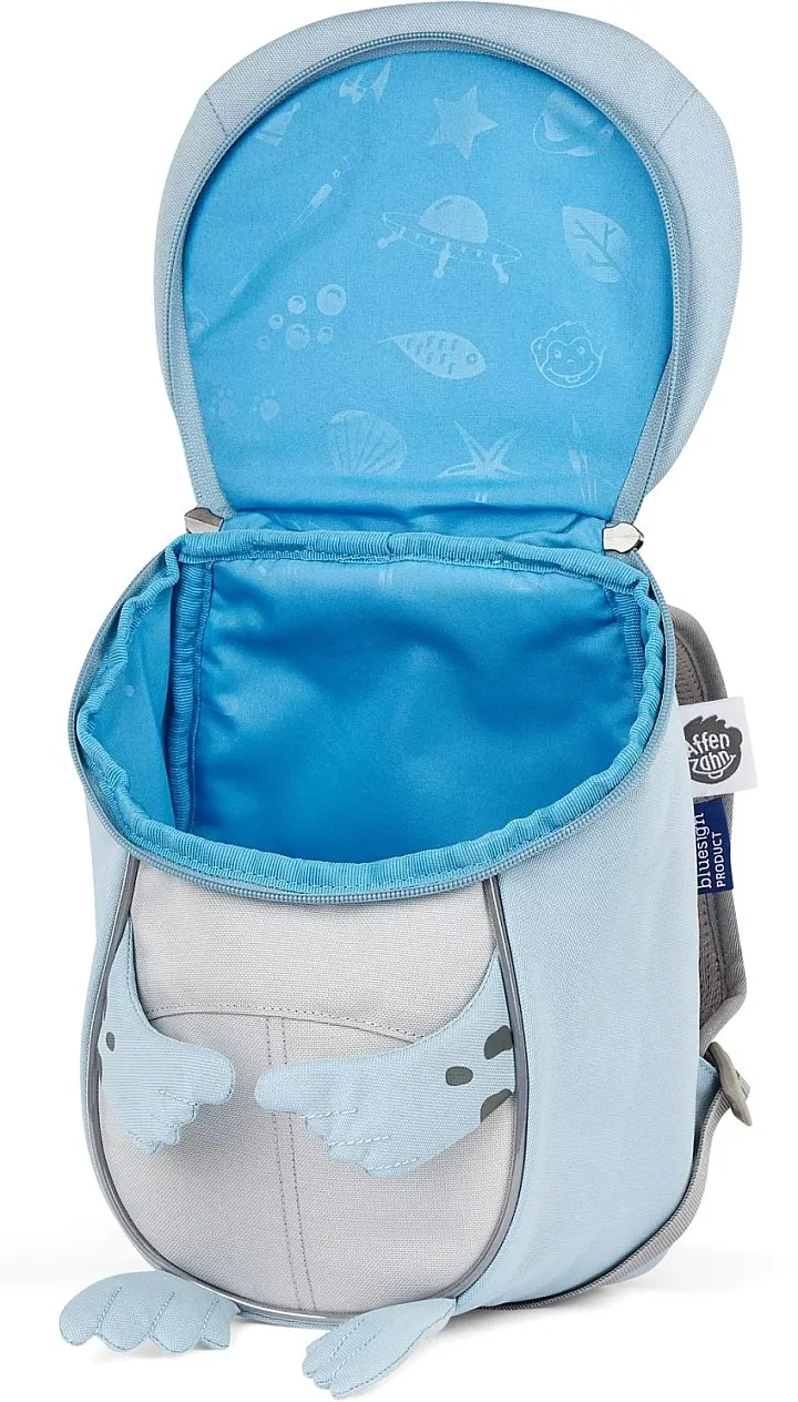 backpack Affenzahn Small Friend Seal - Light Blue - kid´s