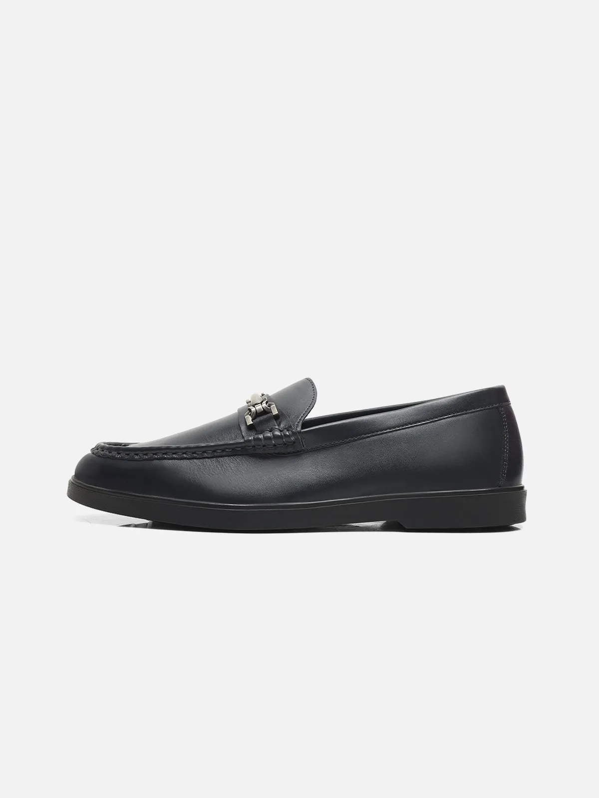 Black Bit Loafers - FAMS24-064