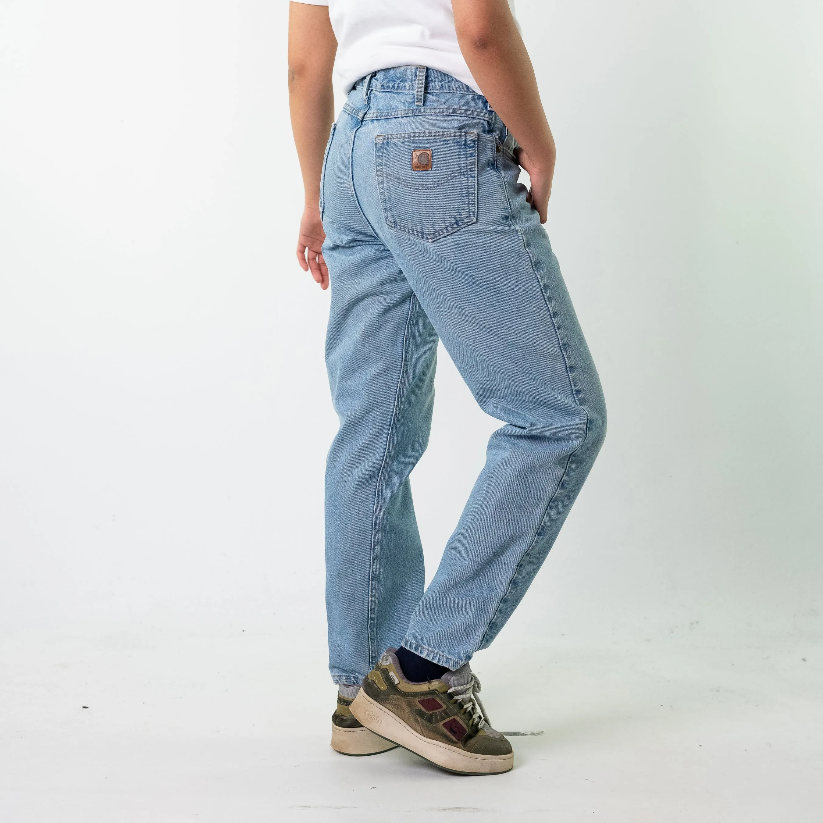 Blue Denim 90s Carhartt  Cargo Skater Trousers Pants Jeans (33x32)