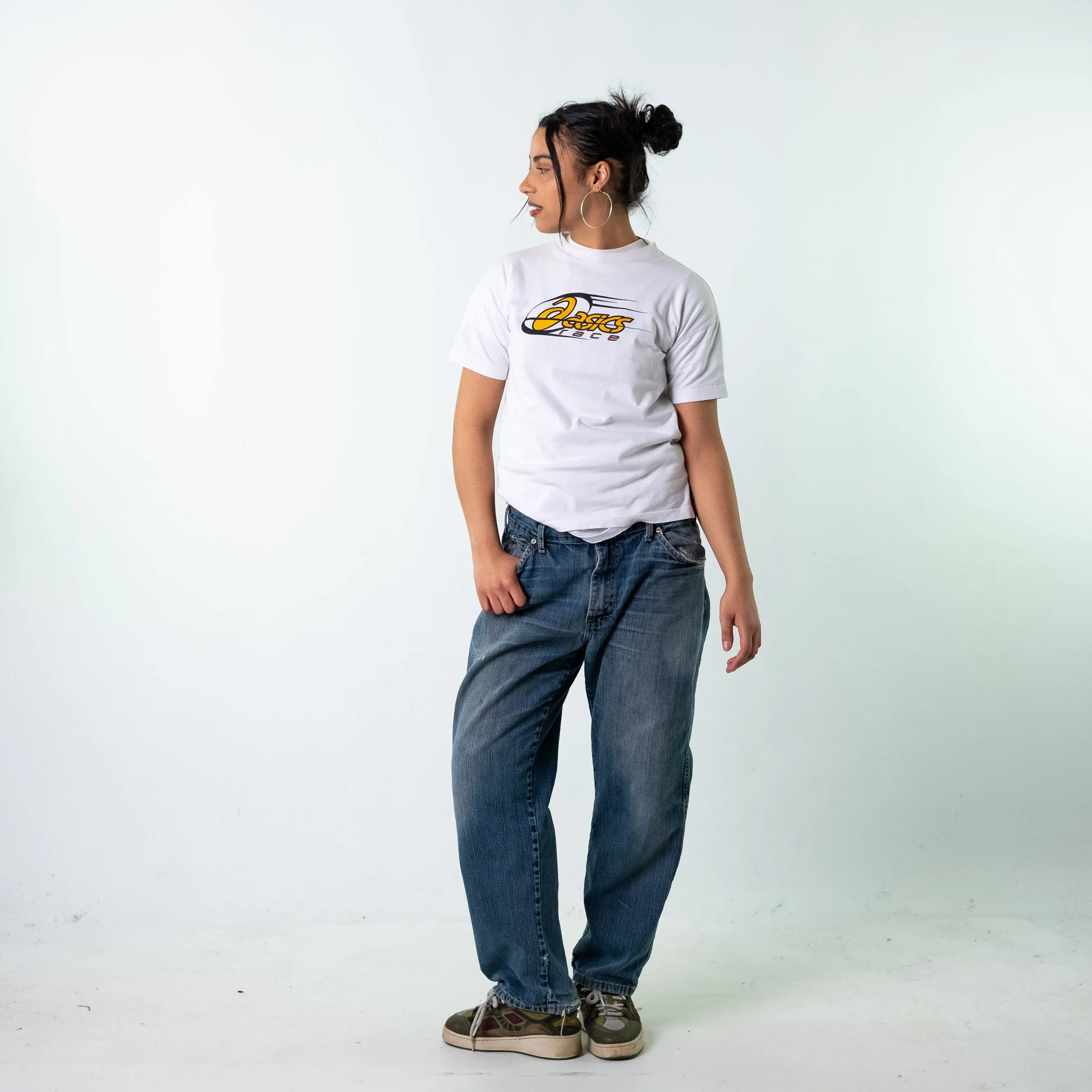 Blue Denim 90s Dickies  Cargo Skater Trousers Pants Jeans (36x30)