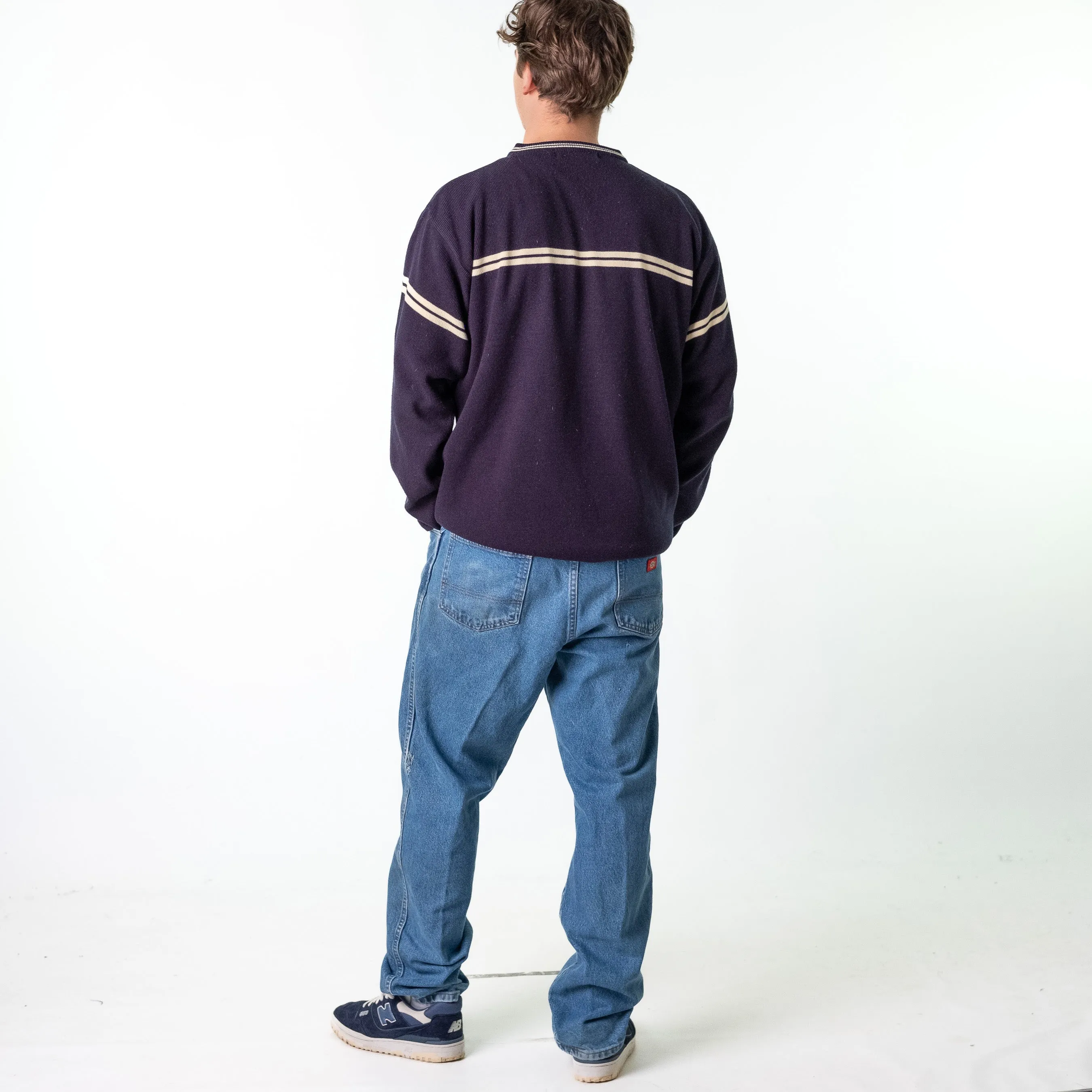 Blue Denim 90s Dickies  Cargo Skater Trousers Pants Jeans (38x32)