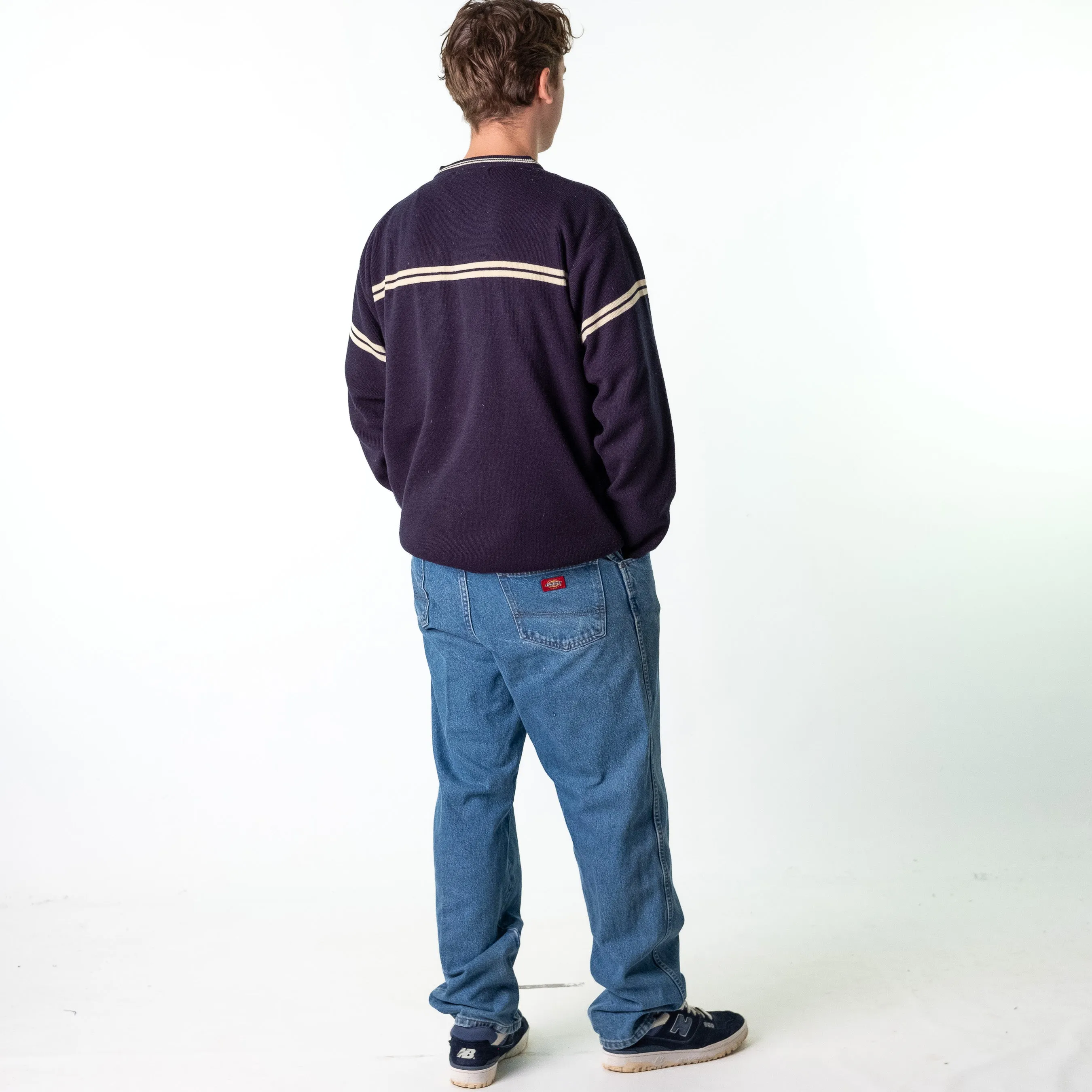 Blue Denim 90s Dickies  Cargo Skater Trousers Pants Jeans (38x32)