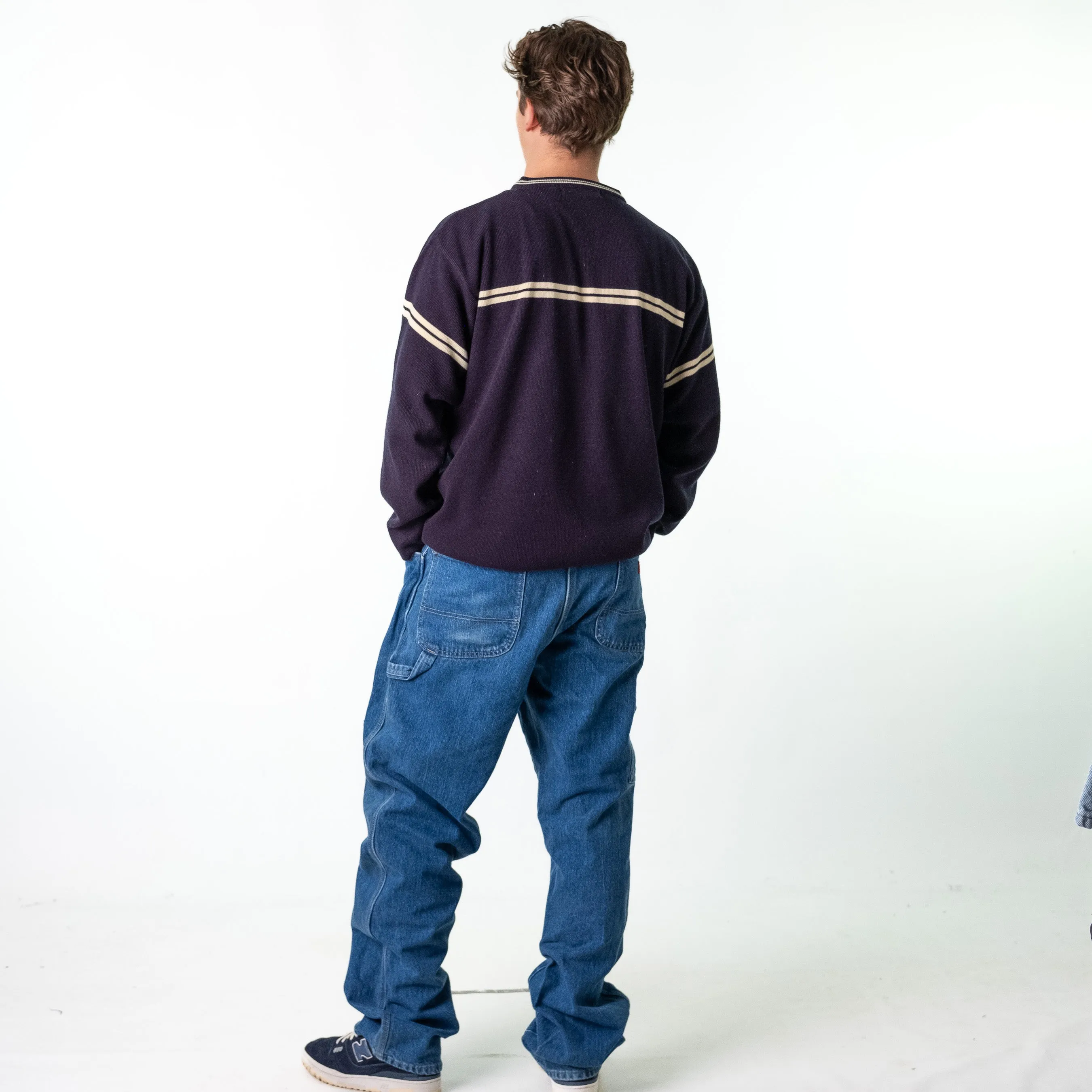 Blue Denim 90s Dickies  Cargo Skater Trousers Pants Jeans (38x36)