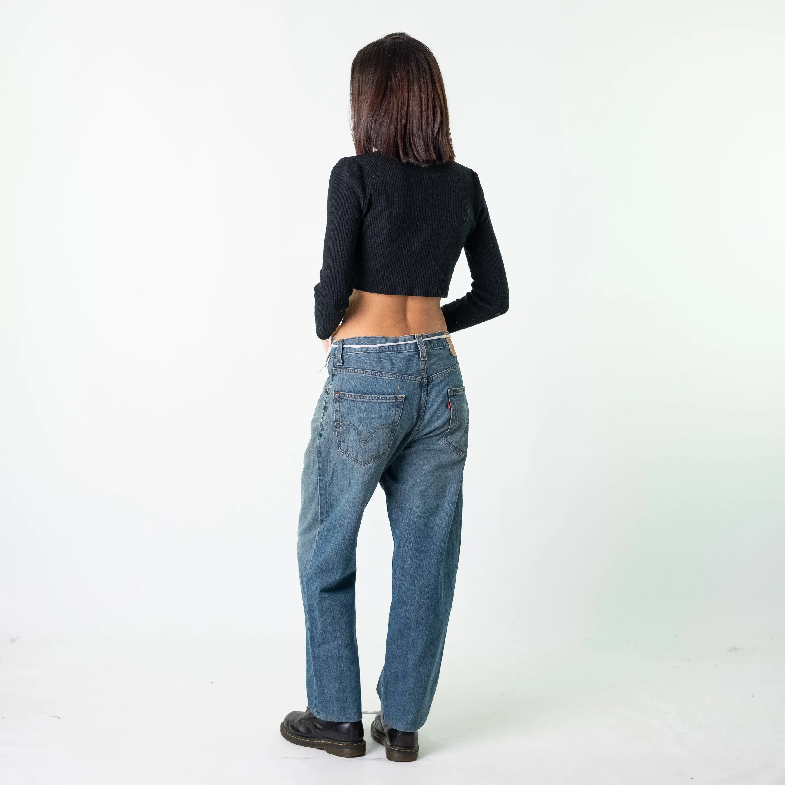 Blue Denim 90s Levi's  Cargo Skater Trousers Pants Jeans (33x30)