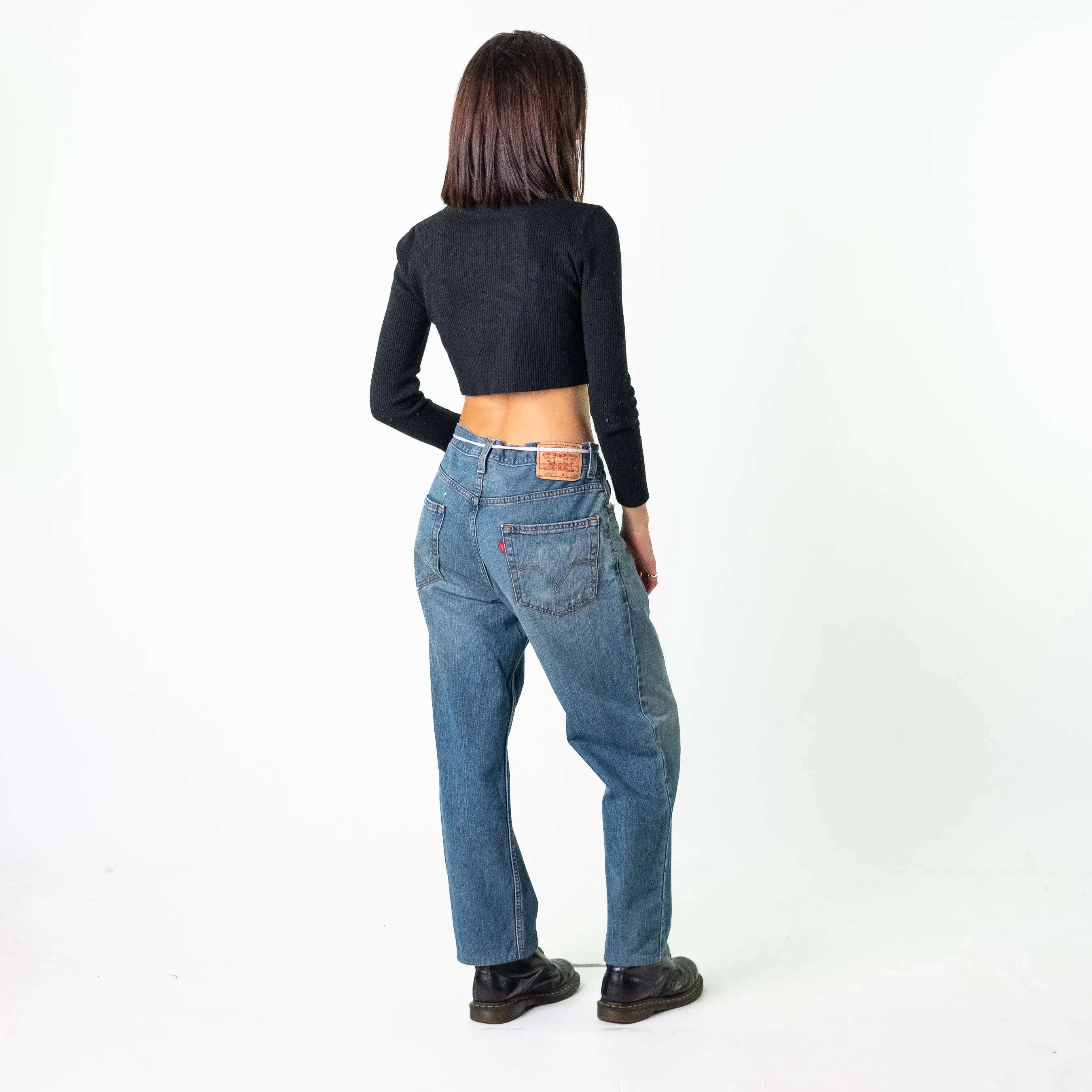 Blue Denim 90s Levi's  Cargo Skater Trousers Pants Jeans (33x30)