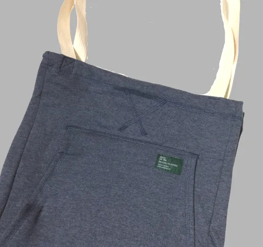 Brooklyn Work T87 Fleece Sweatshirt Tote Bag Heather Navy