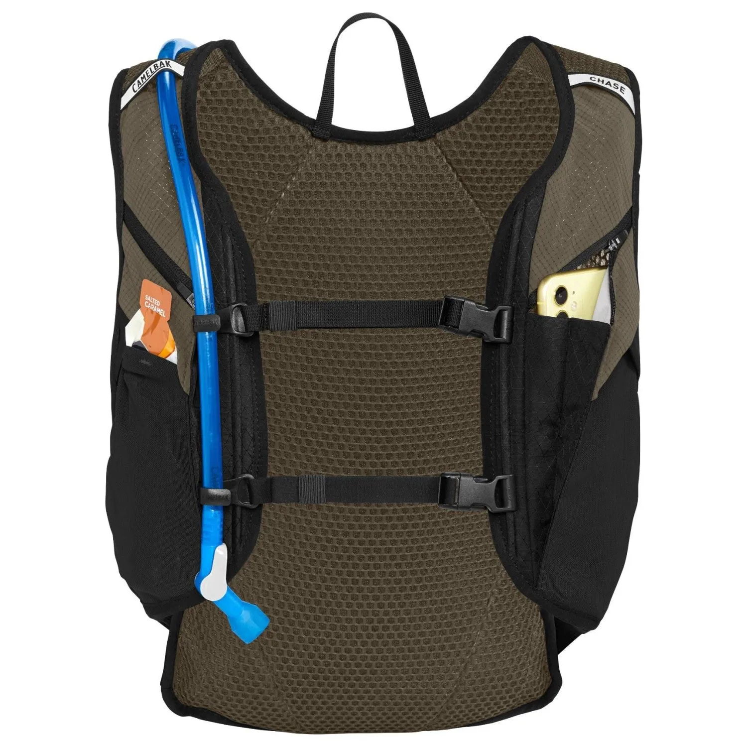 CamelBak Chase Adventure 8 Hydration Vest 2 Ltr, Black/Earth