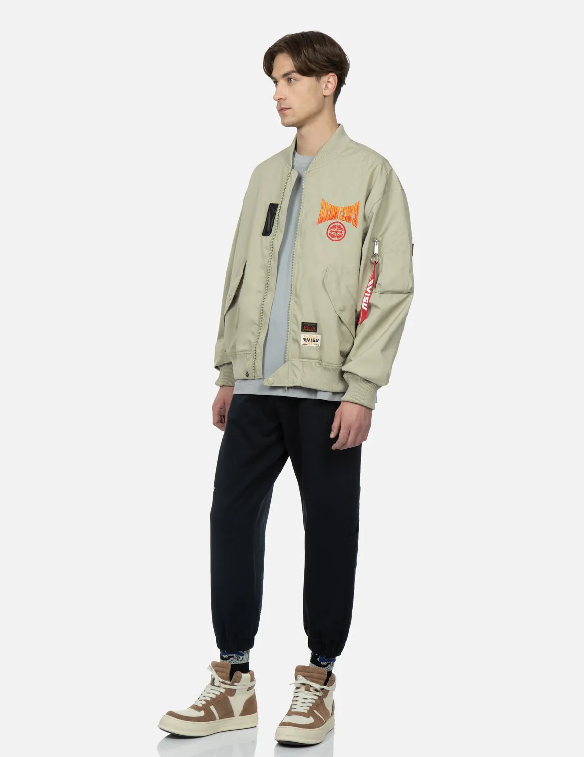 Camouflage Godhead Appliqué MA-1 Jacket