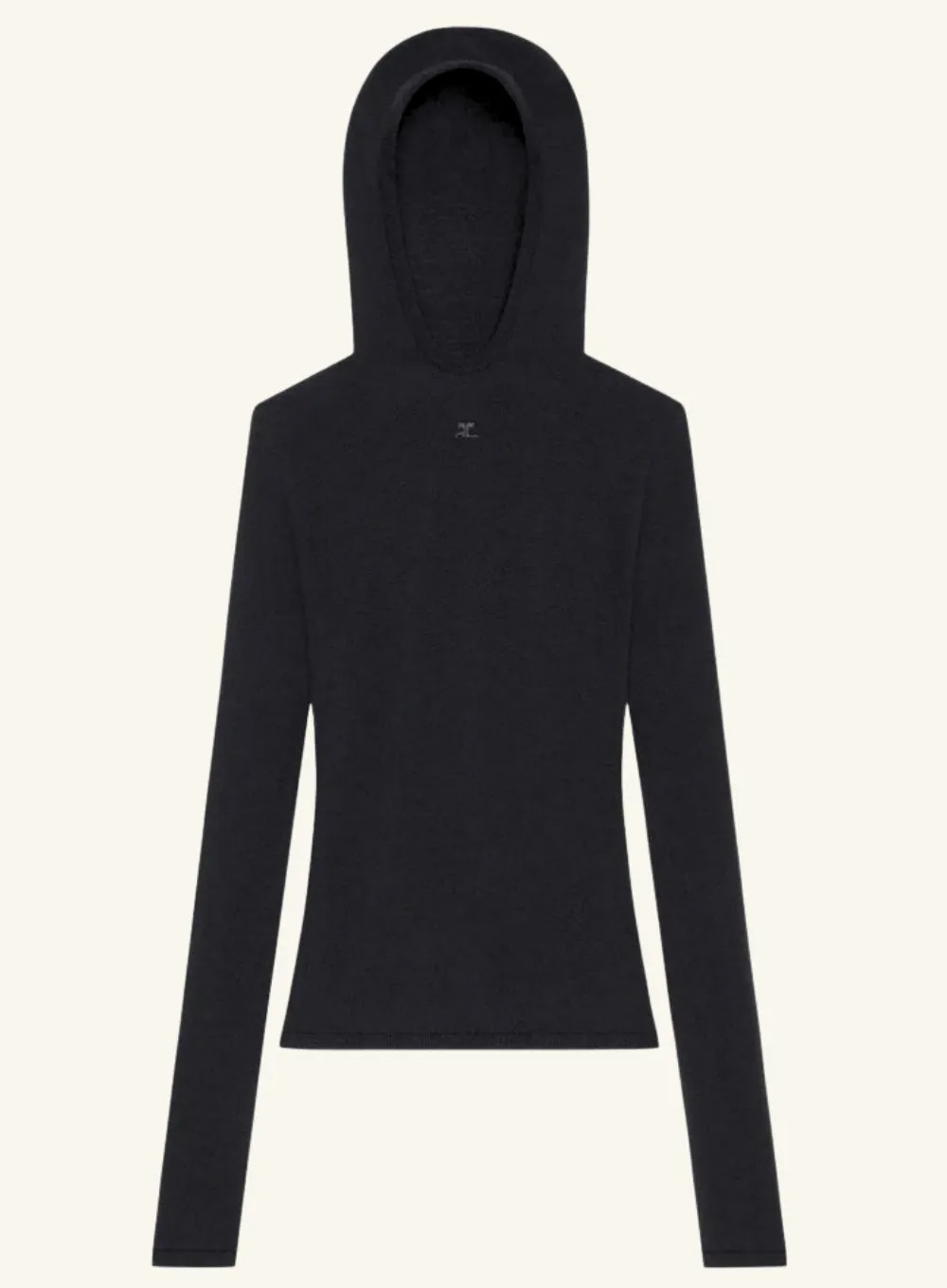 COURRGES | Knit 2nd Skin Hoodie