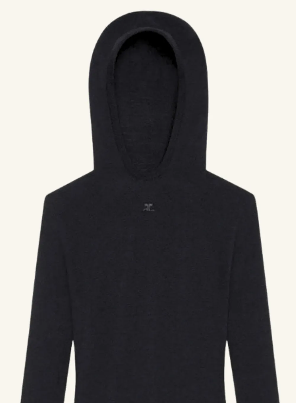 COURRGES | Knit 2nd Skin Hoodie