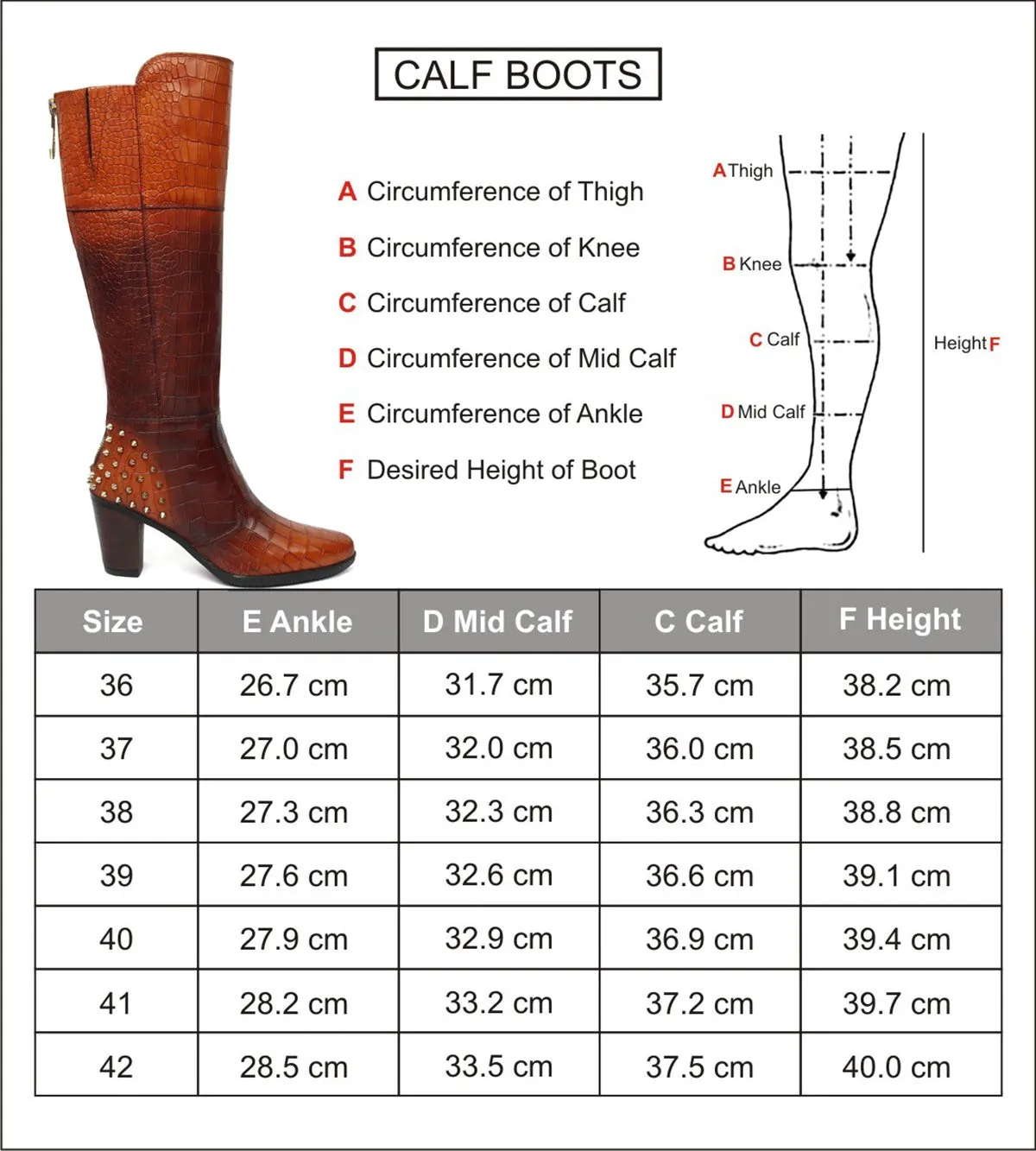 Dual Tone Tan-Brown Deep Cut Croco Leather knee Length Ladies Zipper Boots by Brune & Bareskin