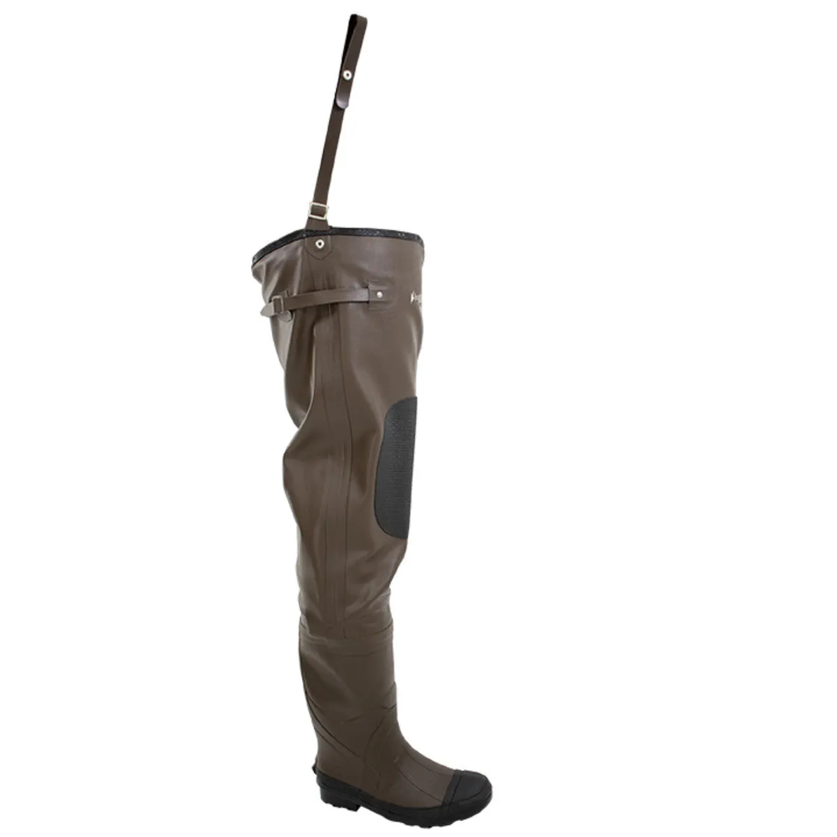 Frogg Toggs Mens Brown Classic II Felt Bootfoot Hip Waders