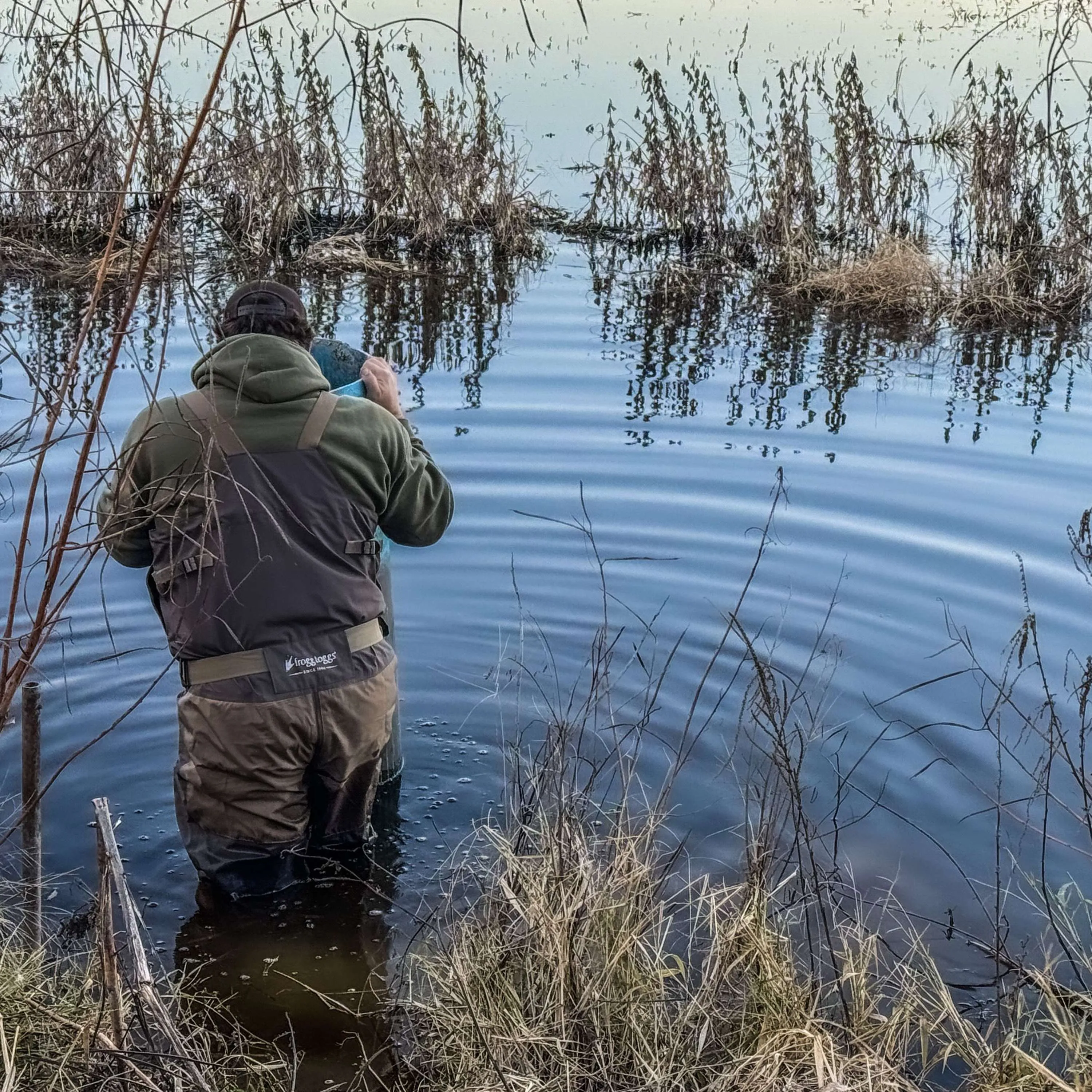 Frogg Toggs Mens Brown Grand Refuge® 3.0 Bootfoot Zip-Front Chest Wader