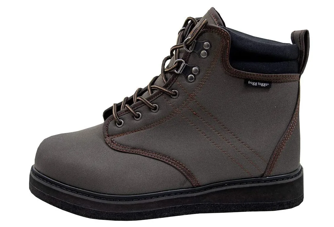 Frogg Toggs Mens Brown Rana Elite Felt Wading Boots