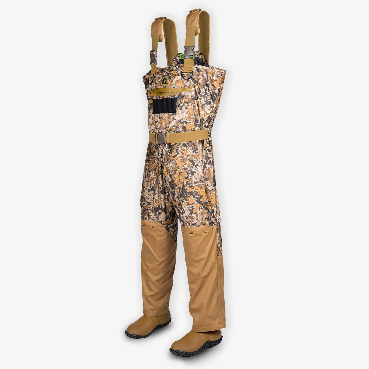 Gator Waders Mens 7 Brown Shield Insulated Waders