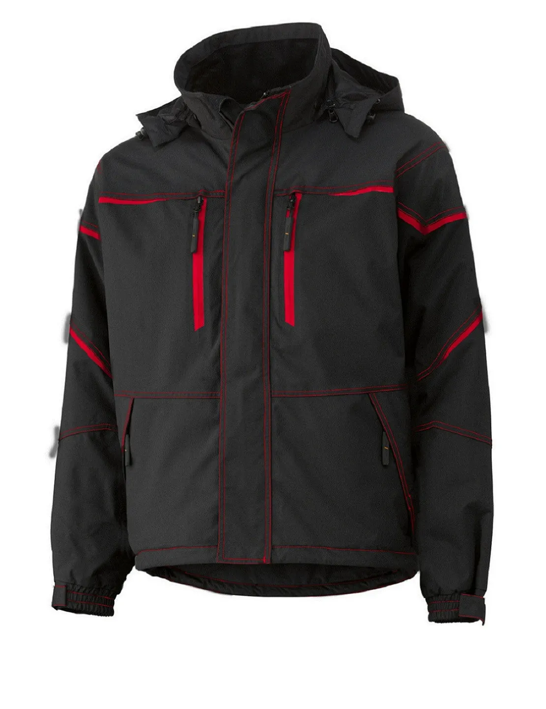 Helly Hansen 71333 Kiruna Hellytech Jacket Black/Dark Red