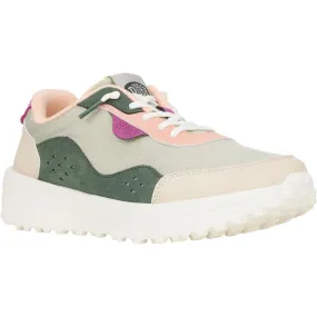 HEYDUDE Hayden Colorblock Trainers Dusty Olive/Multi