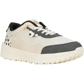 HEYDUDE Hayden Shine Trainers Ivory/Multi