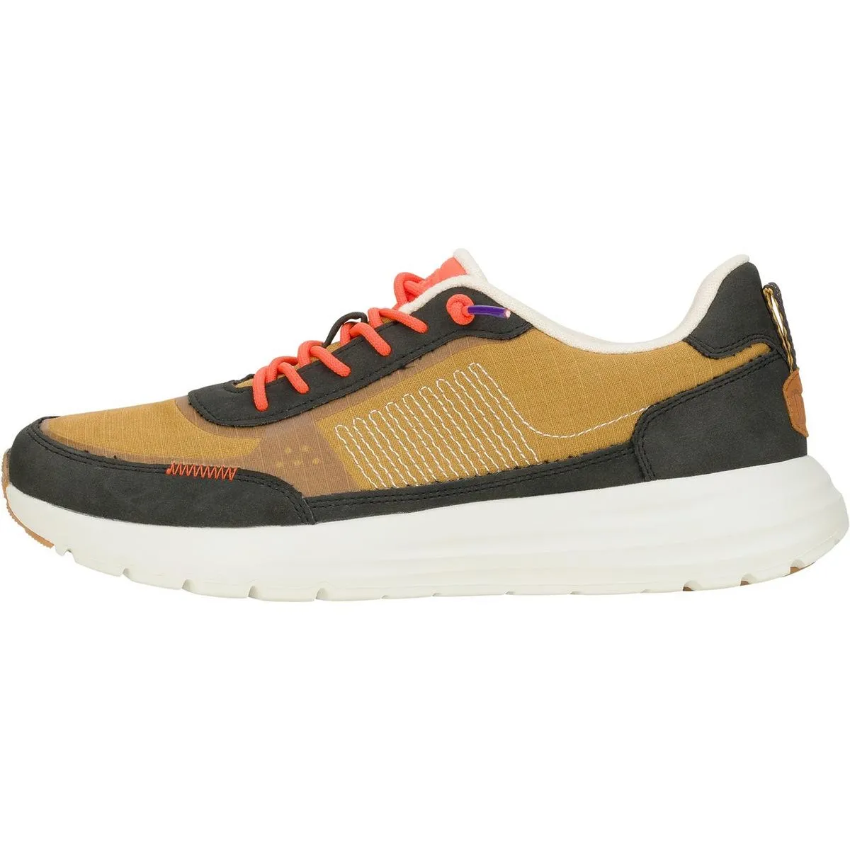 HEYDUDE Sirocco Alta Hype Trainers Walnut