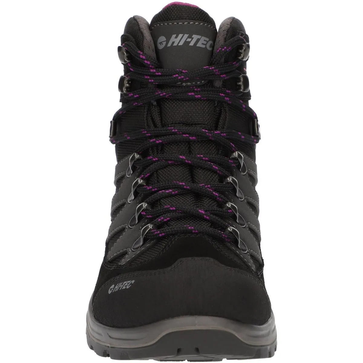 Hi-Tec Clamber Boots Charcoal/Viola