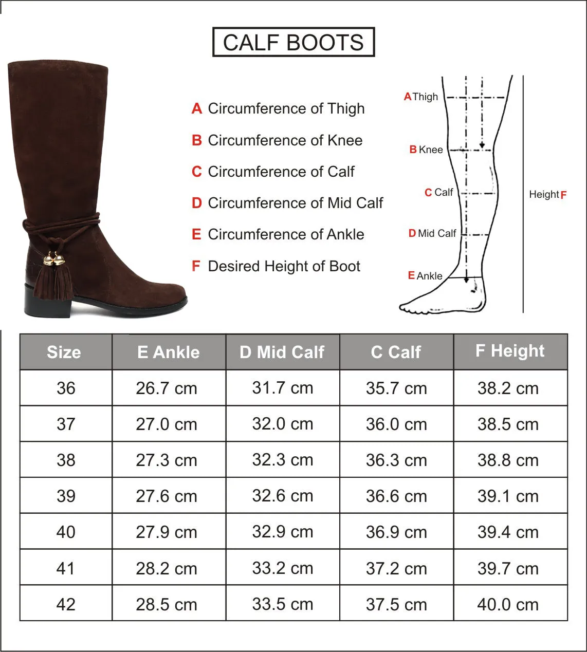 High Ankle Ladies Boots Tassel Dark Brown Suede Leather With Side Zip By Brune & Bareskin