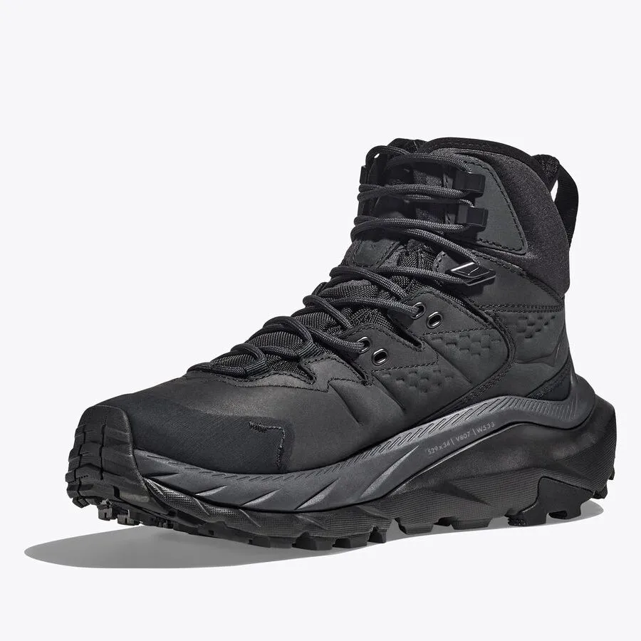 Hoka Men's Kaha 2 GORE-TEX Walking Boots Black / Black