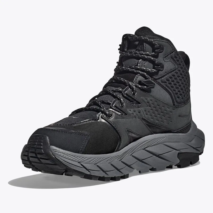 Hoka Women's Anacapa Mid GORE-TEX Walking Boots Black / Black