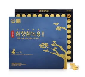 Kim So Hyung Aloeswood Deer Antlers Gold 90 Pills Korean Health Supplements Gifts Fatigue Vitality Red Ginseng