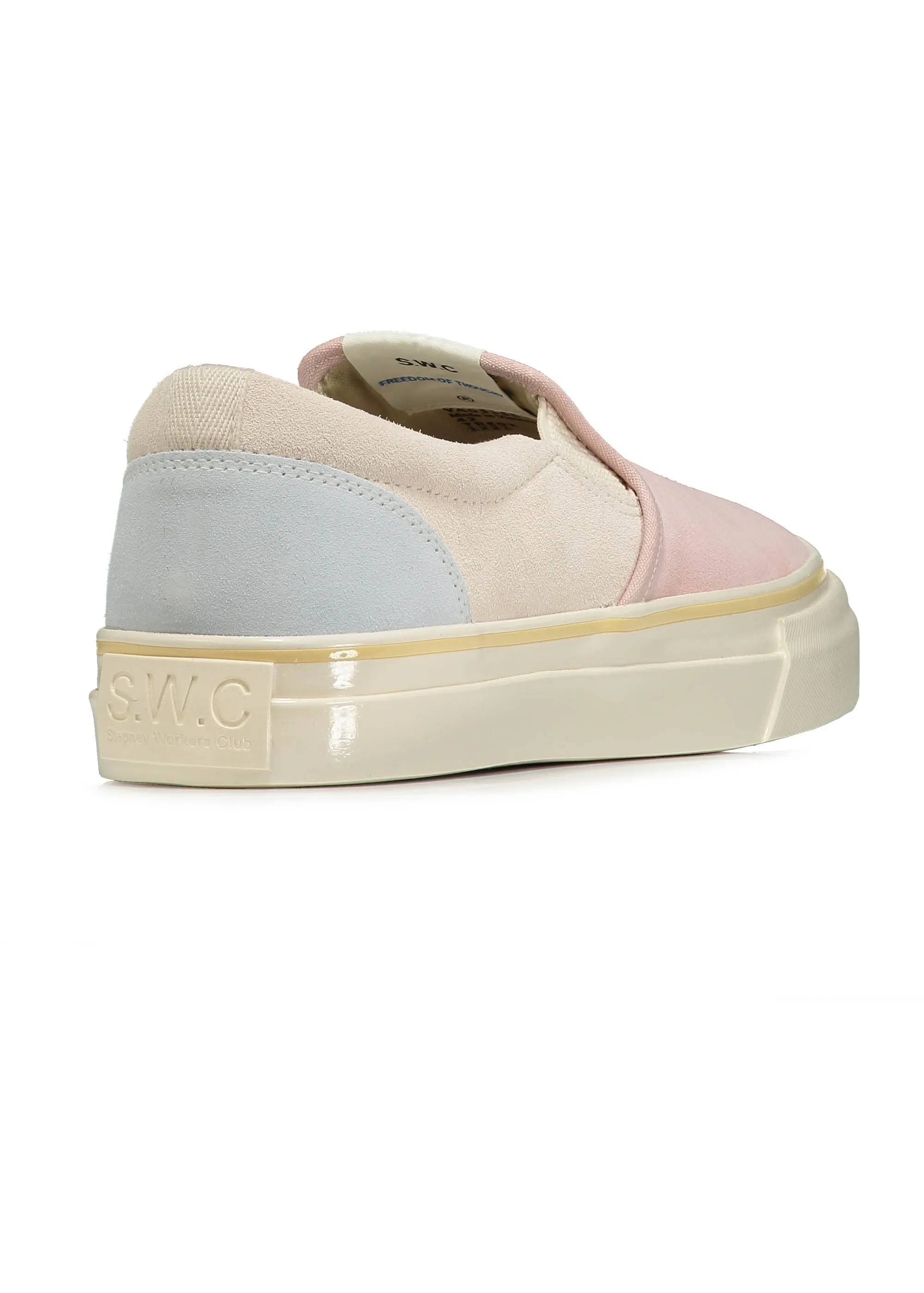 Lister Suede Trainers - Pastel