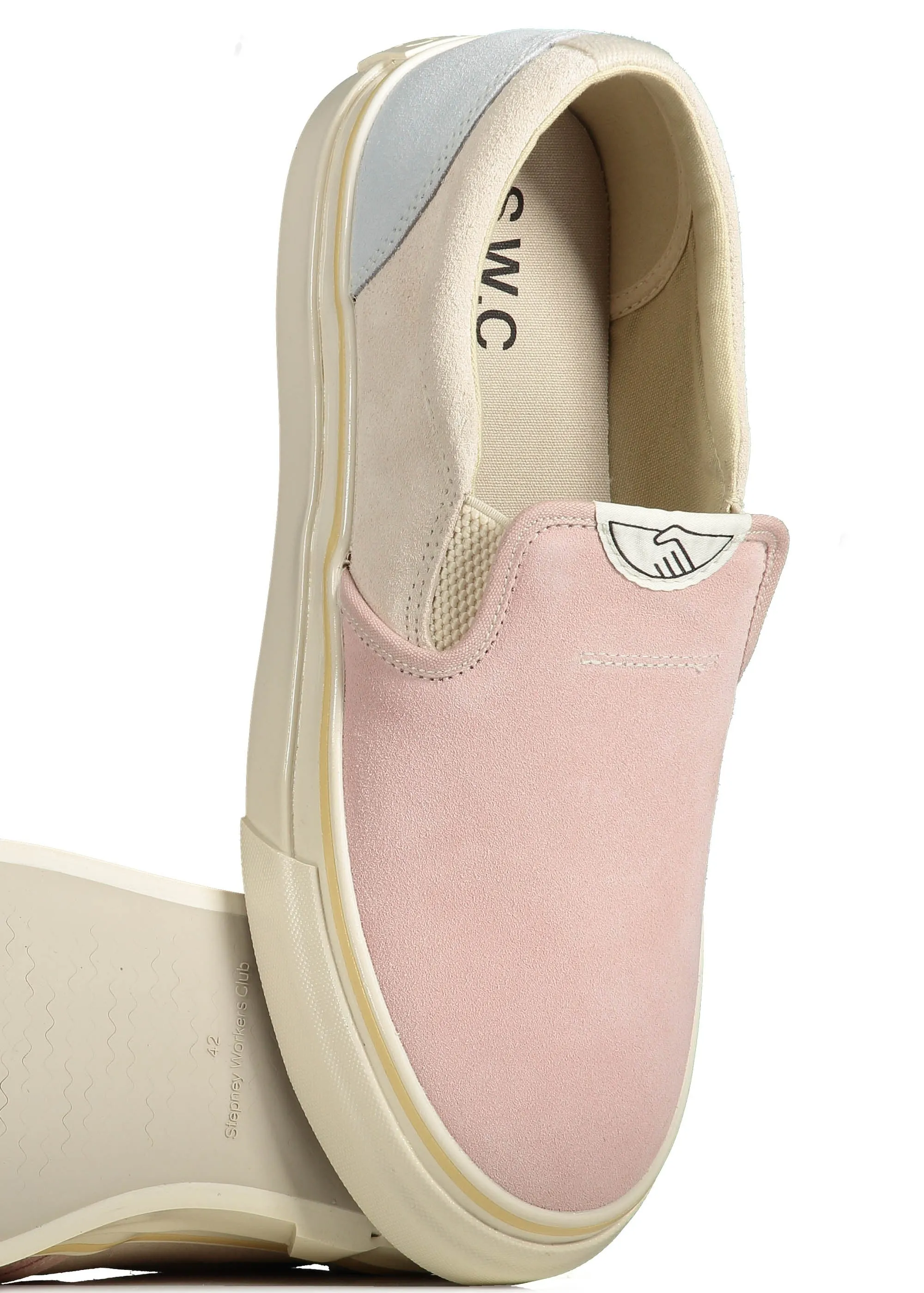 Lister Suede Trainers - Pastel