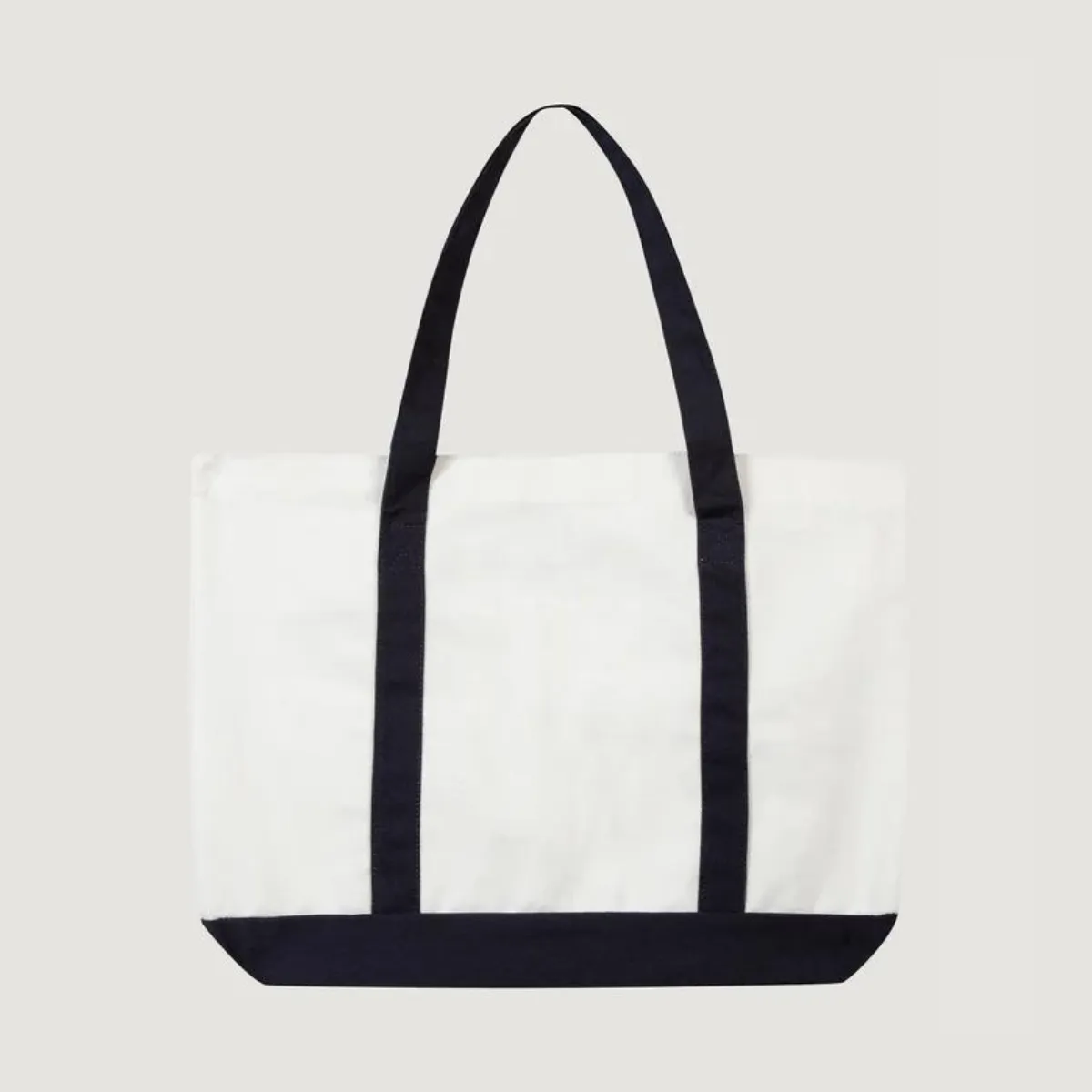 Maison Labiche   Cruise Ozanam Savoir Faire Tote Bag Off White Navy