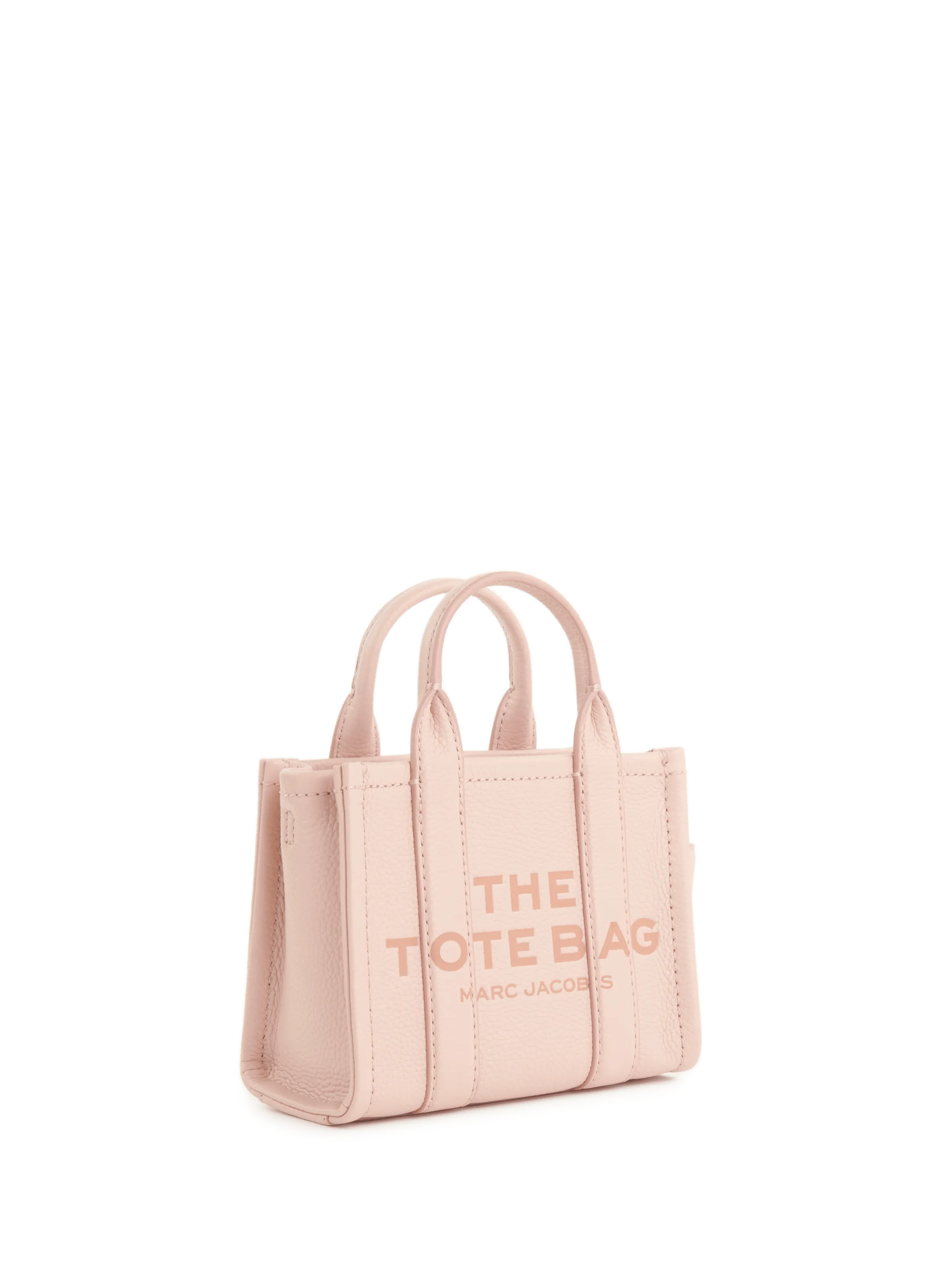 Marc jacobs  The Micro Tote leather mini bag - Pink