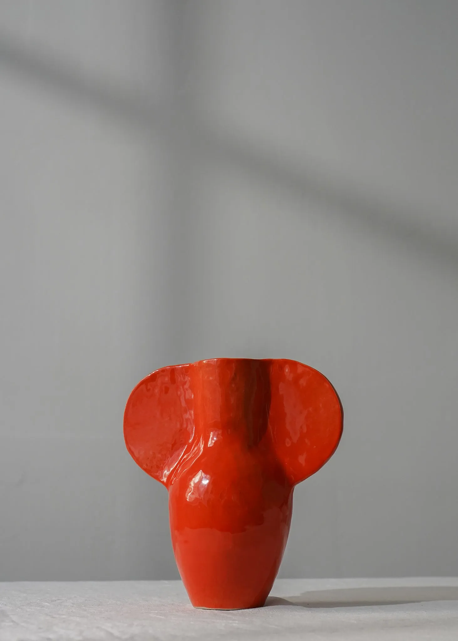 Maria Lenskjold Sculpture Red Orange