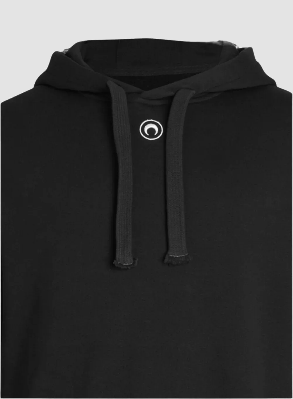 MARINE SERRE | Organic Cotton Fleece Hoodie