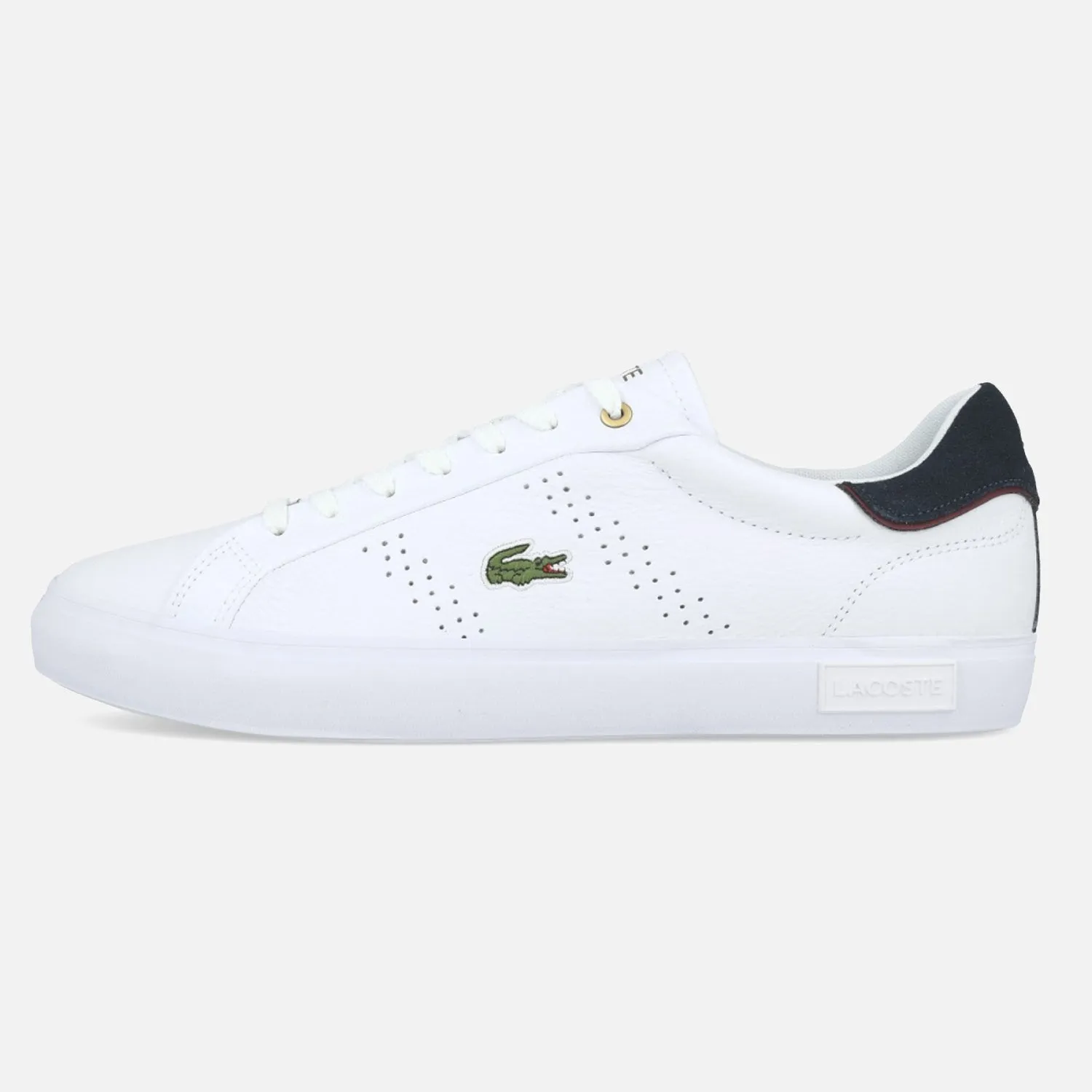 Men's Lacoste Powercourt 2.0 White Navy Trainers